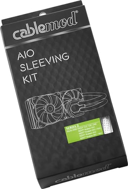 CableMod AIO Sleeving Kit Series 2 till NZXT/Corsair/EVGA - Vit