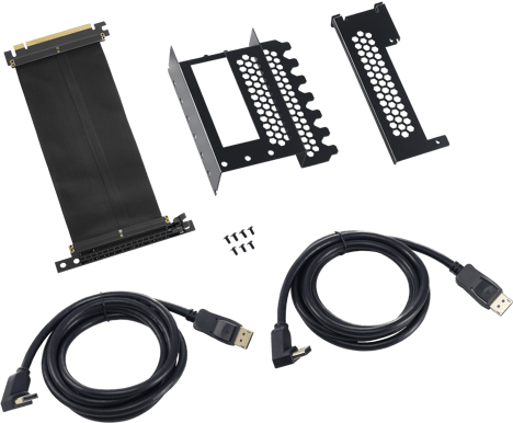 CableMod Vertical PCIe Bracket DP/DP
