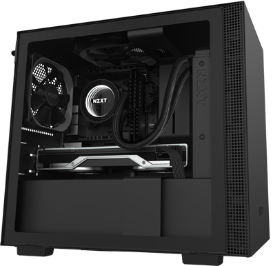 NZXT H210 Svart
