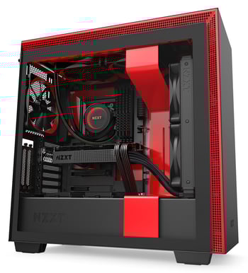 NZXT H710i Svart/Röd