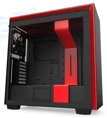 NZXT H710 Svart/Röd