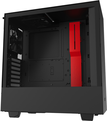 NZXT H510 Svart/Röd