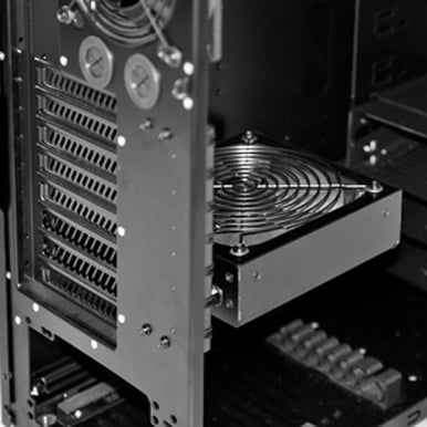Lian Li BS-07A PCI Cooler internal 14cm fan Silver