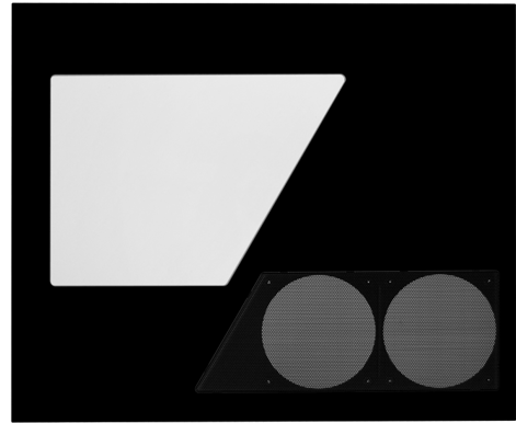 NZXT Clear Side Panel till Phantom Black