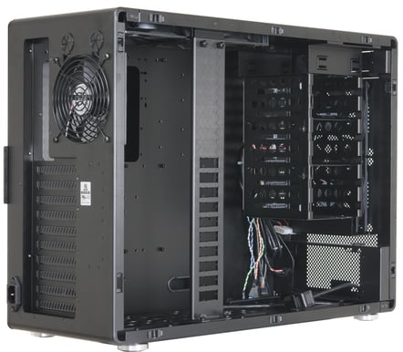 Lian Li PC-V750WX Fönster, Svart