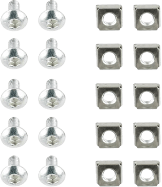 TOTEN, M6 skruvsats, insex10-pack