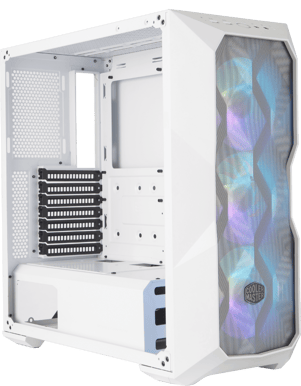Cooler Master Masterbox TD500 Mesh vit med RGB-kontroll