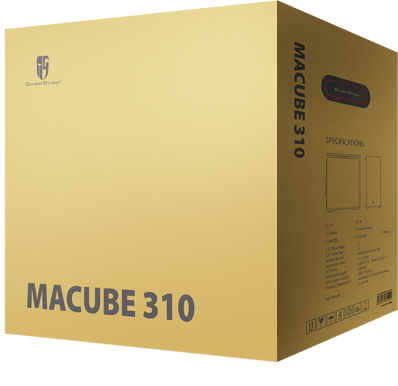 DeepCool Macube 310P Svart