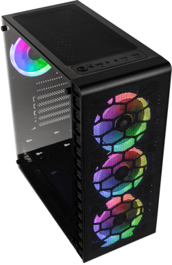 Kolink Observatory Lite Mesh A-RGB Svart