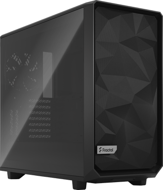 Fractal Design Meshify 2 Svart Ljus TG