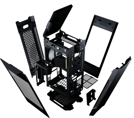 Phanteks Evolv Shift 2 TG Antracitgrå