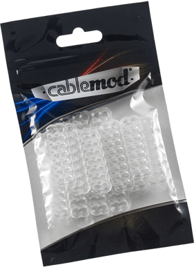 CableMod PRO Bridged Cable Comb Kit Transparent