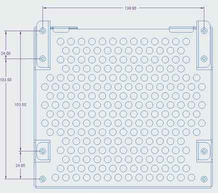 Cooler Master NR200P ATX PSU Bracket Svart