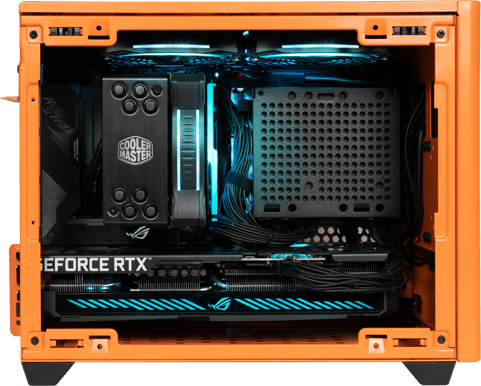 Cooler Master NR200P Orange