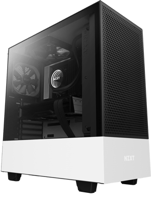 NZXT H510 Flow Matt-Vit/Svart