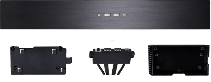 Lian Li Top I/O-Panel Kitt För O11 Dynamic EVO Svart