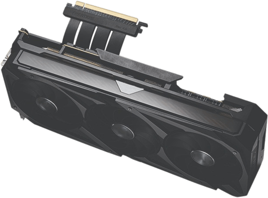 Phanteks Flatline Gen 4 Riser 300mm  180°-vinkel Svart