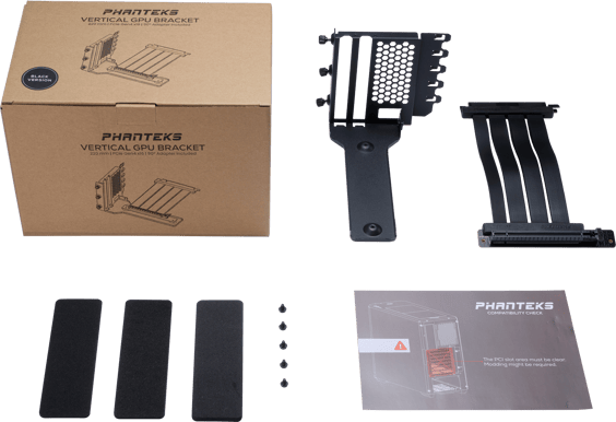 Phanteks Vertical GPU Bracket Gen 4 Svart