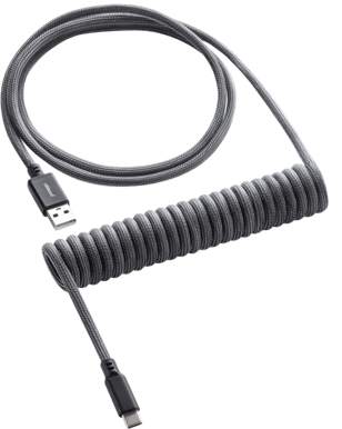 CableMod Classic Coiled Cable - Carbon Grey