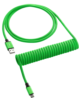 CableMod Classic Coiled Cable - Viper Green