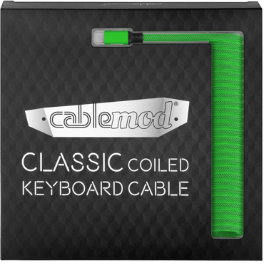 CableMod Classic Coiled Cable - Viper Green