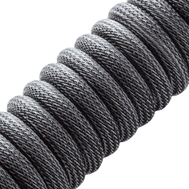 CableMod Pro Coiled Cable - Carbon Grey - Inet.se