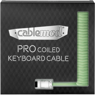 CableMod Pro Coiled Cable - Lime Sorbet