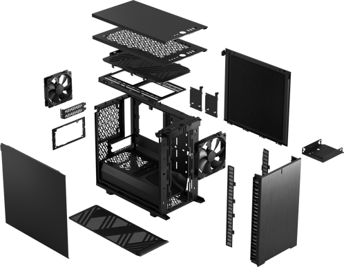 Fractal Design Define 7 Nano Svart