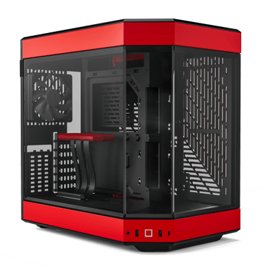 Hyte Y60 PCI-e 4.0 Svart/Röd