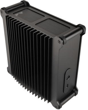 Streacom DB1 Mini-ITX Svart