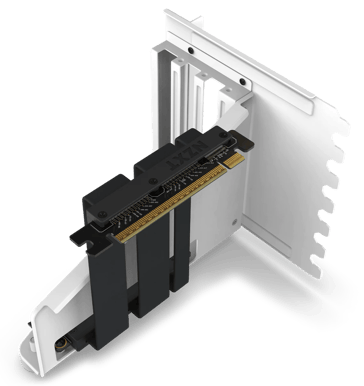 NZXT Vertikalt GPU-kitt PCIe Gen 4 - Vit