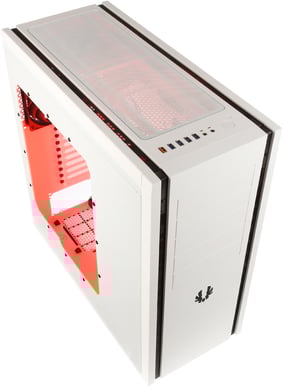 BitFenix Shinobi XL, Vit, Fönster