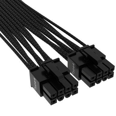 Corsair Sleevad 12VHPWR PCIe 5.0 Gen 5 Svart