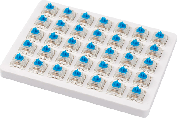 Keychron Gateron G Pro Blue Switch set 35pcs
