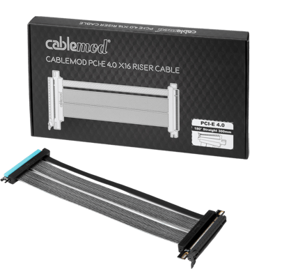 CableMod PCIe Gen 4 Riser Kabel 30CM