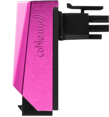 CableMod 12VHPWR Adapter 90°-vinkel Typ A Rosa