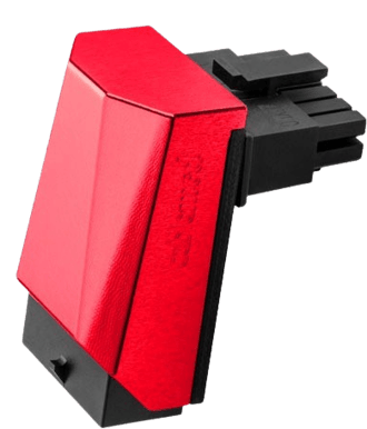 CableMod 12VHPWR Adapter 90°-vinkel Typ A Röd