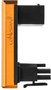 CableMod 12VHPWR Adapter 180°-vinkel Typ B Orange