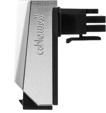 CableMod 12VHPWR Adapter 90°-vinkel Typ B Silver