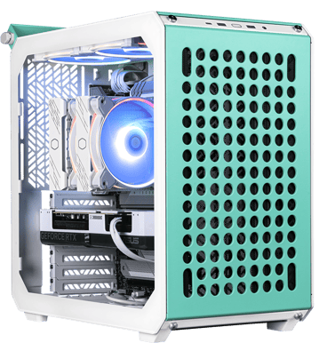 Cooler Master Qube 500 Flatpack Macaron Edition