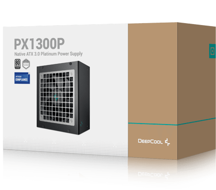 DeepCool PX1300P 1300W ATX 3.0 Svart