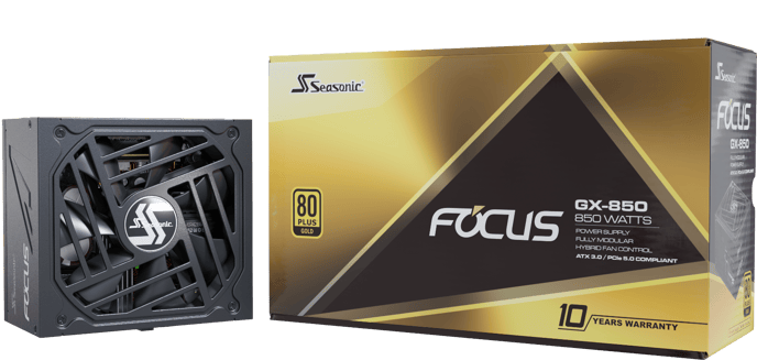 Seasonic Focus GX 850W ATX 3.0