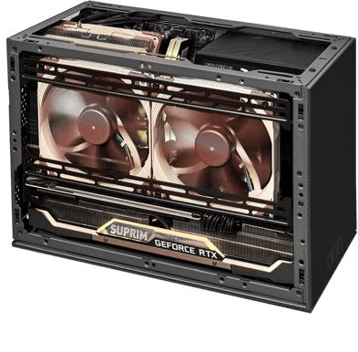 SSUPD Meshroom D Mini-ITX Svart