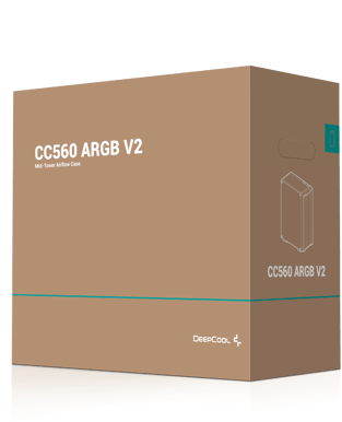 DeepCool CC560 V2 Svart A-RGB