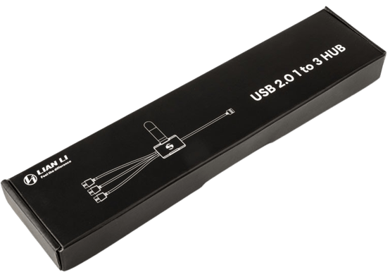 Lian Li PW-U2HB USB 1 USB till 3 USB