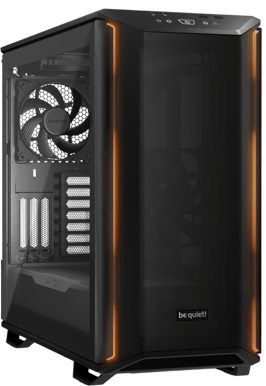 be quiet! Dark Base 701 Svart