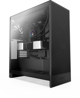 NZXT H7 Flow 2024 Svart