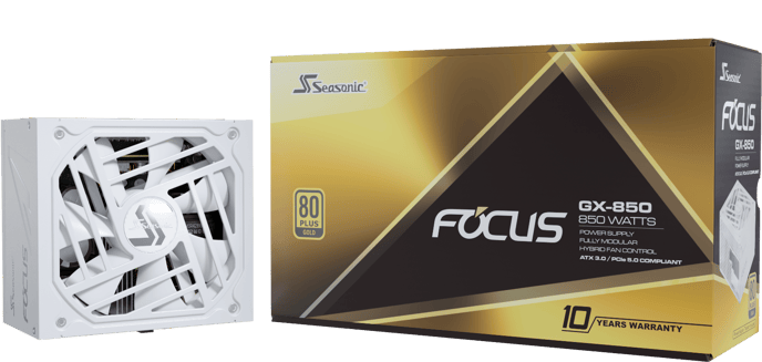 Seasonic Focus GX 850W ATX 3.0 Vit