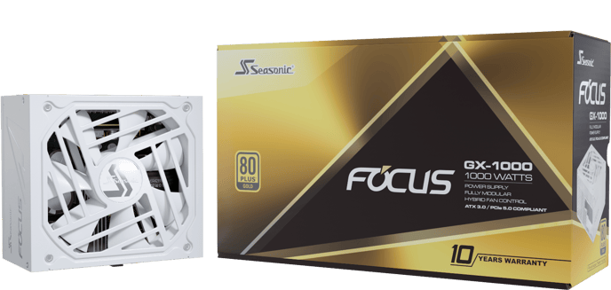 Seasonic Focus GX 1000W ATX 3.0 Vit