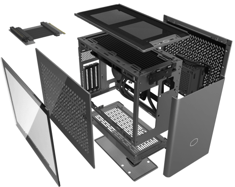 Cooler Master NR200P MAX V2 | 850W SFX ATX 3.0 | 280mm AIO